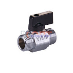 кран шар. мини 1/2" нар-нар (18/100шт)