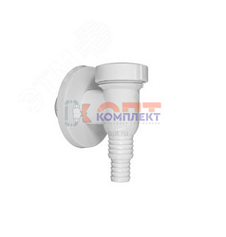 Минисифон для стиральной машины белый пластик (1/60шт) 0