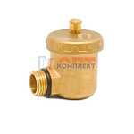 Воздухоотводчик автомат. угловой 1/2 латунь (1/100шт)