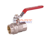 Кран шаровой 2 1/2" F/F  (ручка) НИКЕЛЬ  "ViEiR"(4/1шт)