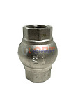 Обратный клапан 1/2" латунный никелированный (120/12шт)