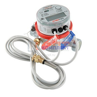 Теплосчетчик квартирн.,с тахометрическим расходомером(для установки на подающий трубопровод)(Qn=0,6) 0