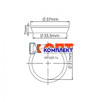 Прокладка конусная, 32 мм (25/1000шт) 1