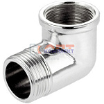 уголок  VR 3/4"F * 3/4"M хром(12/120шт)