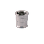 Муфта НИКЕЛЬ 1/4"Fx1/2"F  (400/20шт)