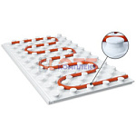 Мат с бобышками для теплого пола пенолистирол 0,5м2 (1000*500*40) (20шт)