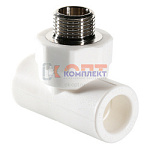 Тройник PPR с переходом на нар. р. 32х3/4"   (5 /80шт)