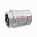 Обратный клапан с металическим  штоком,  никелированный 3/4"  (128/16шт)