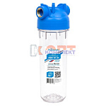 Магистральный фильтр для  ХВС SL10 дюймов 3/4" прозрач корпус с резьбой АКВАБРАЙТ (12шт)