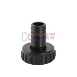 Накидная гайка с штуцером для дренажного крана VT.430  3/4 "Евроконус"