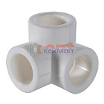 Тройник PPR двухплоскостной 25мм (10 /160шт)