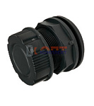 врезка штуцер для емкости ПЛАСТИК с заглушкой 11/4" (5/80шт)