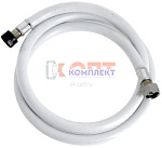Шланг газовый ПВХ  1/2 г/г  3,0м ELKA белый  (30)