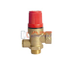 Клапан предохранительный 1/2"вн х1/2"нар  красный VR 3 бара (100/10шт)