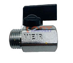 кран шар. мини 1/2" вн-нар (18/100шт)