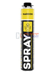 Утеплитель напыляемый пенополиуретановый MARCON SPRAY от +10°С до +35°С  (1000 мл/) (12шт)