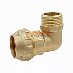 Угольник для трубы ПНД L32x1''M (40/2шт)