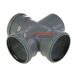 ПП TEBO Крестовина канализац. 110-110-110 87,5 град. (1/9шт)