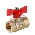 Кран шар. СТАНДАРТ (PN40), рукоятка бабочка 1/2", вн.-вн. (60шт)