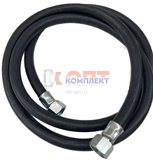Подводка резиновая для газа 2,5 м ВР-ВР в упаковке, ELKA Rubber, резина ГОСТ (1/___шт) 0