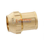 ПНД ЛАТУННАЯ муфта с внутр.  резьбой 32х1 (5/50шт)