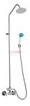 Душевая система с тропич душем, двуручков, БЕЗ ИЗЛИВА, с лейкой кер. (1/2) 90° JIK16-B102-A