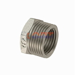 Футорка, латунь, нар/вн резьба 1/2"х3/8", еврослот, никель, RTP (250/1шт)