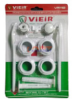 Комплект для монтажа радиатора 3/4" (2 кронштейна) VIEIR (1/40шт)