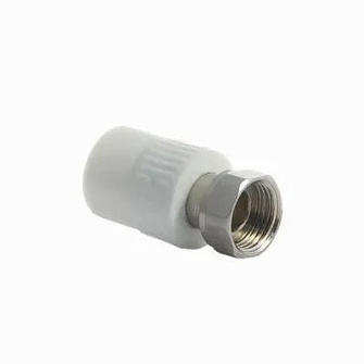 Муфта комбинированная с накидной гайкой 32 х 3/4"F "ViEiR" (150/15шт) 0