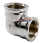 уголок  VR 1/2"F * 1/2"F хром(10/192шт)