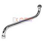 Излив для ванны круглый имп. ф18 30см