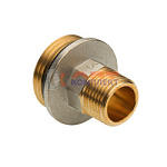 Фитинг резьбовой, ниппель переходной коллекторный  1 1/2"х1 1/4" нар.-нар.