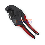 Ножницы ЧЕРНО-КРАСНЫЕ для пластиковых труб  "VIEIR"  (50/10шт)