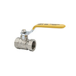 Кран шаровой для газа 1/2" вн-вн ручка AQUALINK (120/10)