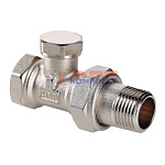 Клапан настроечный прямой 1/2"  (10 /80шт)