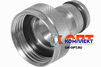 полив штуцер 3/4" вн.р. под коннектор (латунь) 2