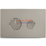 60 Кнопка смыва САТИН для инсталяции механическая, круглые клавиши (20/1шт)