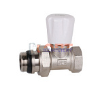 Вентиль ручной регулировки ВЕРХНИЙ ПРЯМОЙ с доп. уплотнением VIEIR 3/4" (10/60шт)