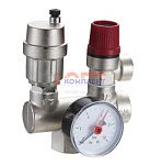 Группа безопасности котла ZEGOR КОМПАКТ (3 бара) в сборе (1/12шт)