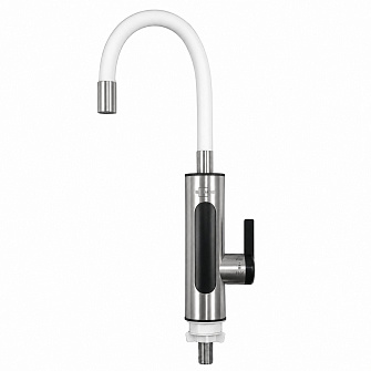 (new) Смеситель-водонагреватель проточный, ø35, 3000W, LED, без УЗО, SOLONE ABS (1/10шт) 0