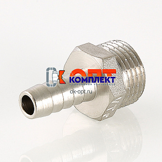 Штуцер для присоединения шланга 1/2" нар. Х12мм  (10 /280шт) 3