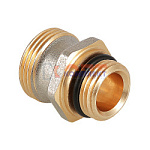 Ниппель для коллекторного блока 586, под расходомер, 1/2" х евроконус нар.-нар.   (50 /400шт)