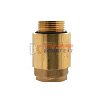 клапан обратный пруж. VR усиленный с лат.серд. 1" ВН-НАР с доп. упл. (для насос. станции) (8/64шт)