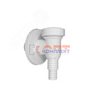 Минисифон для стиральной машины белый пластик (1/60шт)