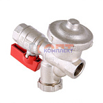 Кран шаровой со встроенным фильтром и редуктором давления (КФРД), универсальный