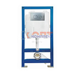 60 Инсталяция с ХРОМ кнопкой КРУГЛЫЕ клавиши VIEIR