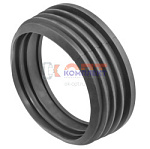 Манжета для канализации черная ТЭП 50х25 (1/300шт)