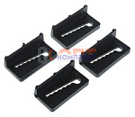 Комплект прижимов накладной мойки (4 прижима, самореза в пакте с подвесом)