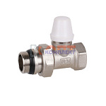 Клапан ручной настроечный НИЖНИЙ ПРЯМОЙ с доп. уплотнением ViEiR 1/2  (10/80шт)