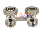 Узел для нижн. подкл. рад. угловой 3/4хЕвроконус (без адаптеров) (10/50шт)